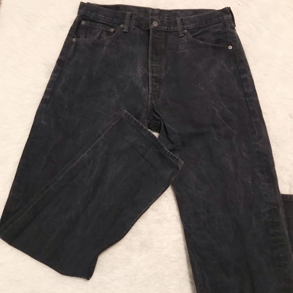 Levi's Other - Levi’s 501 Charcoal Gray Button Fly Jeans 36x34